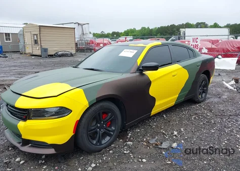 2023 Dodge Charger Sxt из США, поврежденный, VIN 2C3CDXBG8PH656767